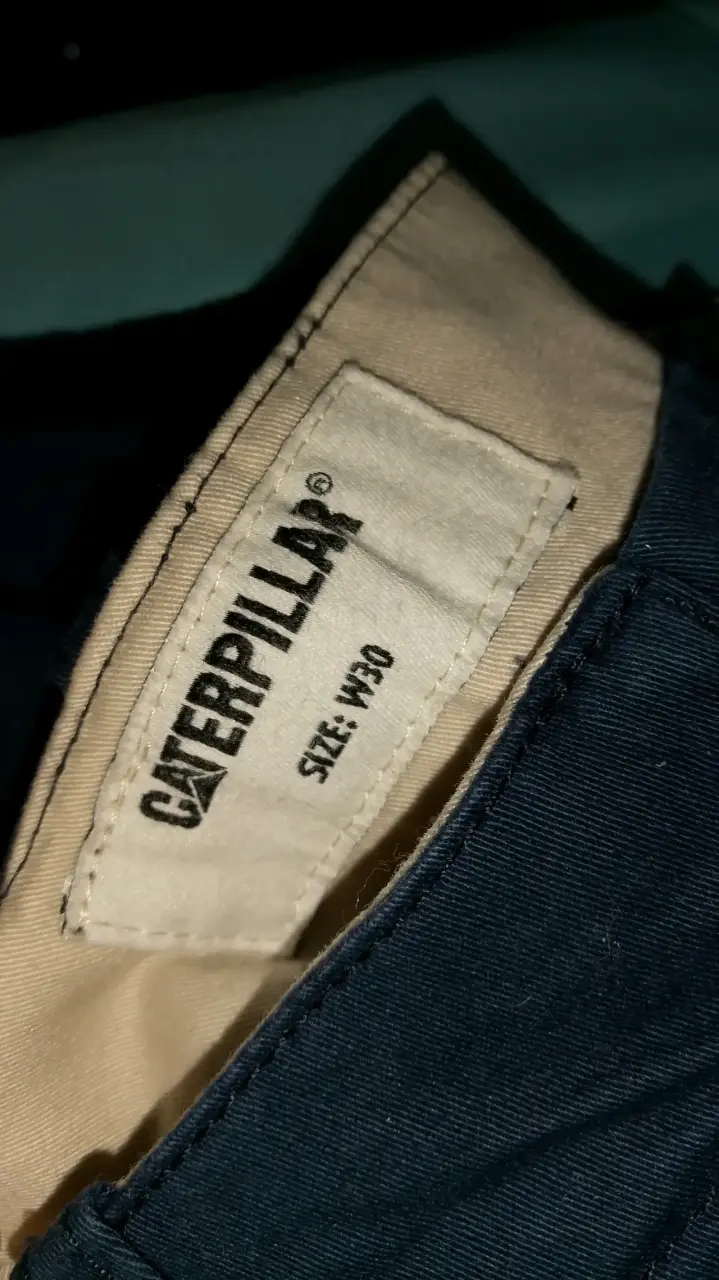 Pantalones cortos azul marino Caterpillar talla W30 - 3