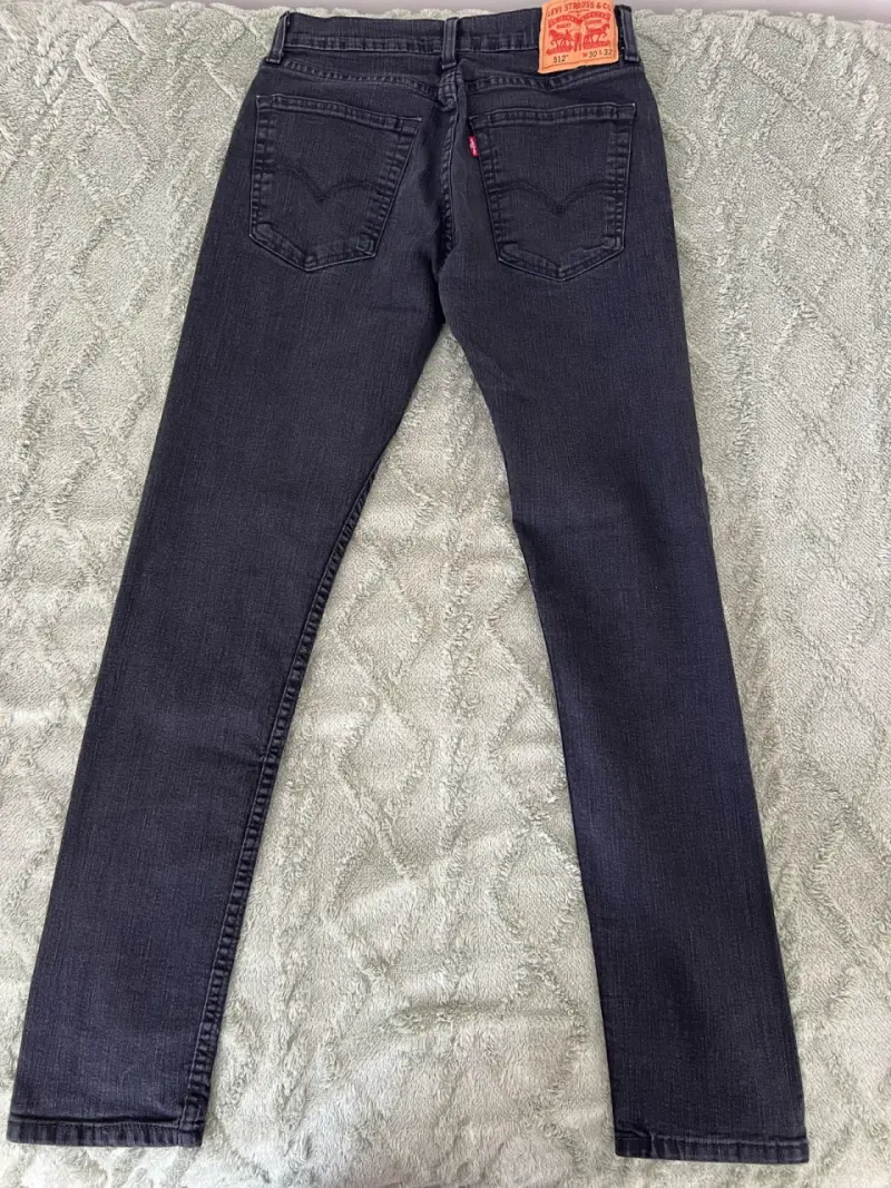 Jeans Levi's 512 Slim Taper Hombre Negro - 2