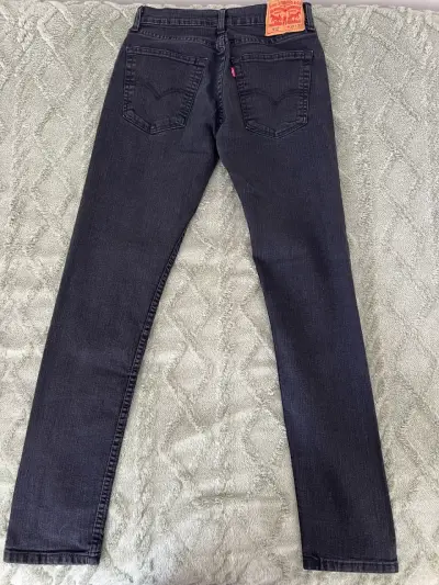 Jeans Levi's 512 Slim Taper Hombre Negro - miniatura 2