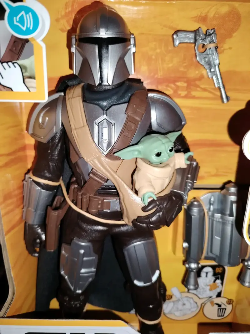 Figura interactiva The Mandalorian y Grogu - 2