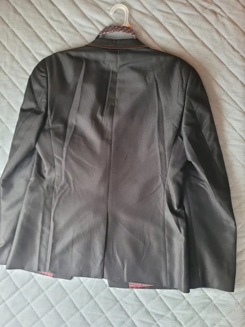 Traje formal para hombre con corbata y funda - 2