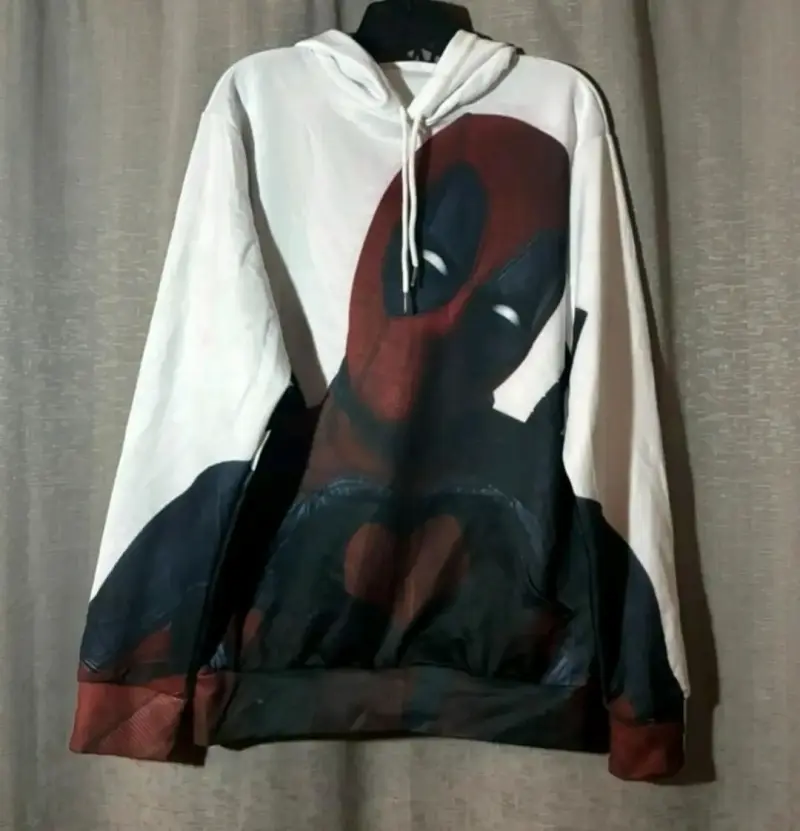 Polerón con capucha juvenil Deadpool talla M - 2