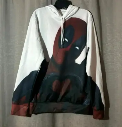 Polerón con capucha juvenil Deadpool talla M - miniatura 2