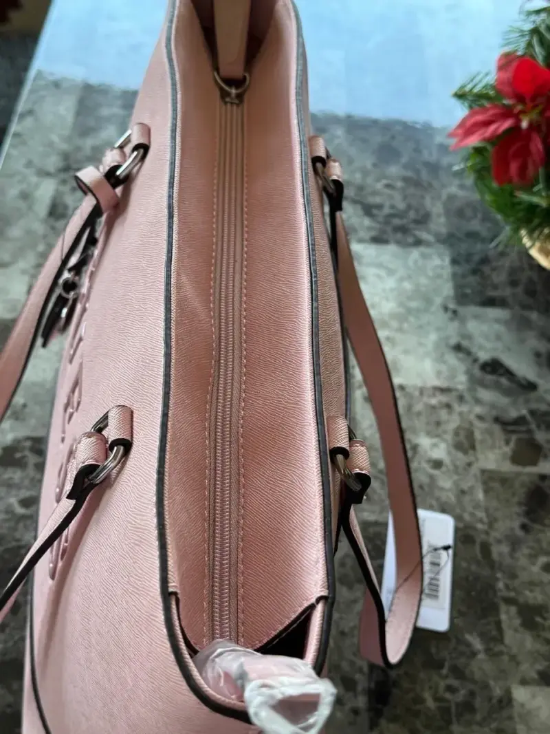 Bolso tote rosa Guess con logo - 3