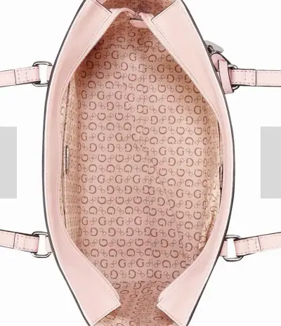 Bolso tote rosa Guess con logo - miniatura 6