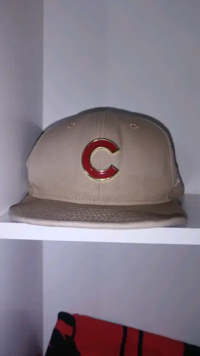 Gorra beige New Era 9Fifty con logo C - miniatura 1