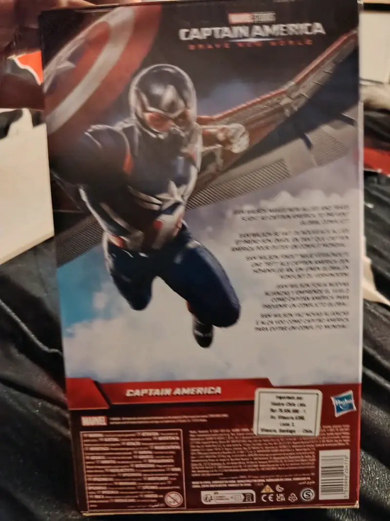 Figura de acción Captain America Brave New World - 4