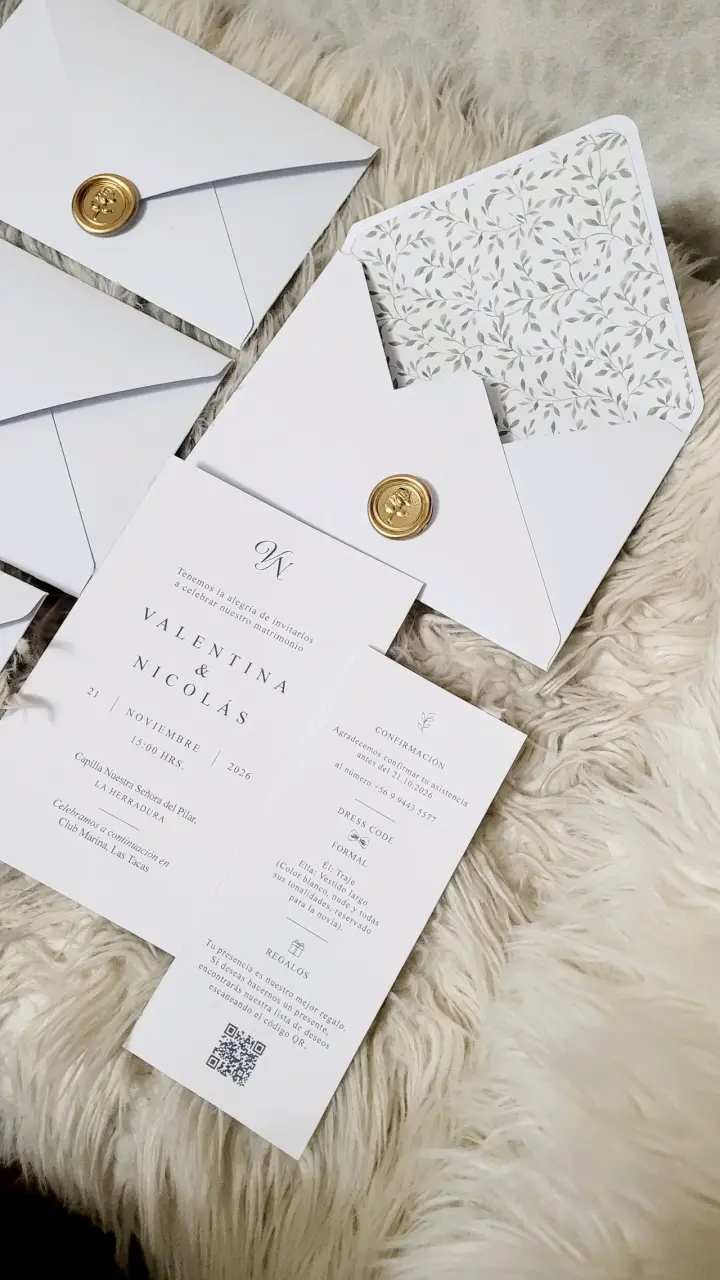 Invitaciones de boda personalizadas - 1