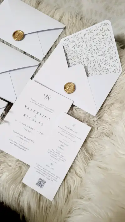 Invitaciones de boda personalizadas - miniatura 1