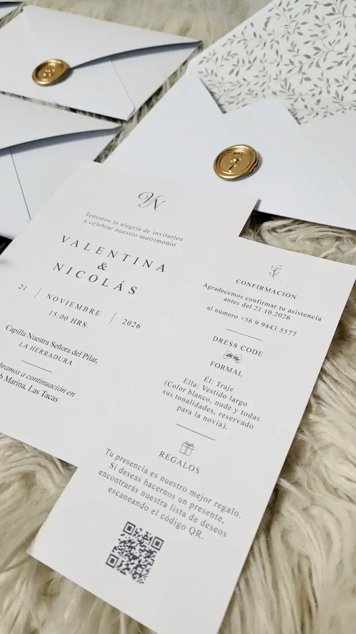 Invitaciones de boda personalizadas - 2