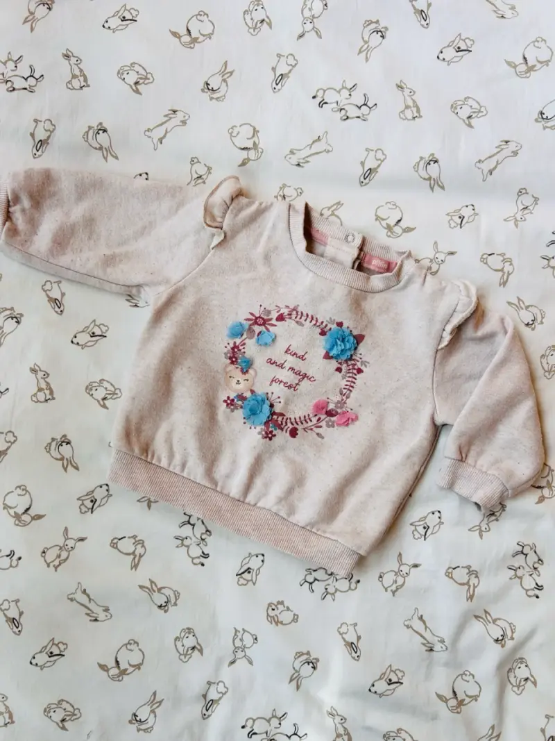 Conjunto de polerones para niña en varios colores - 2