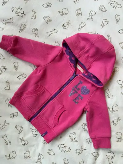Conjunto de polerones para niña en varios colores - miniatura 5