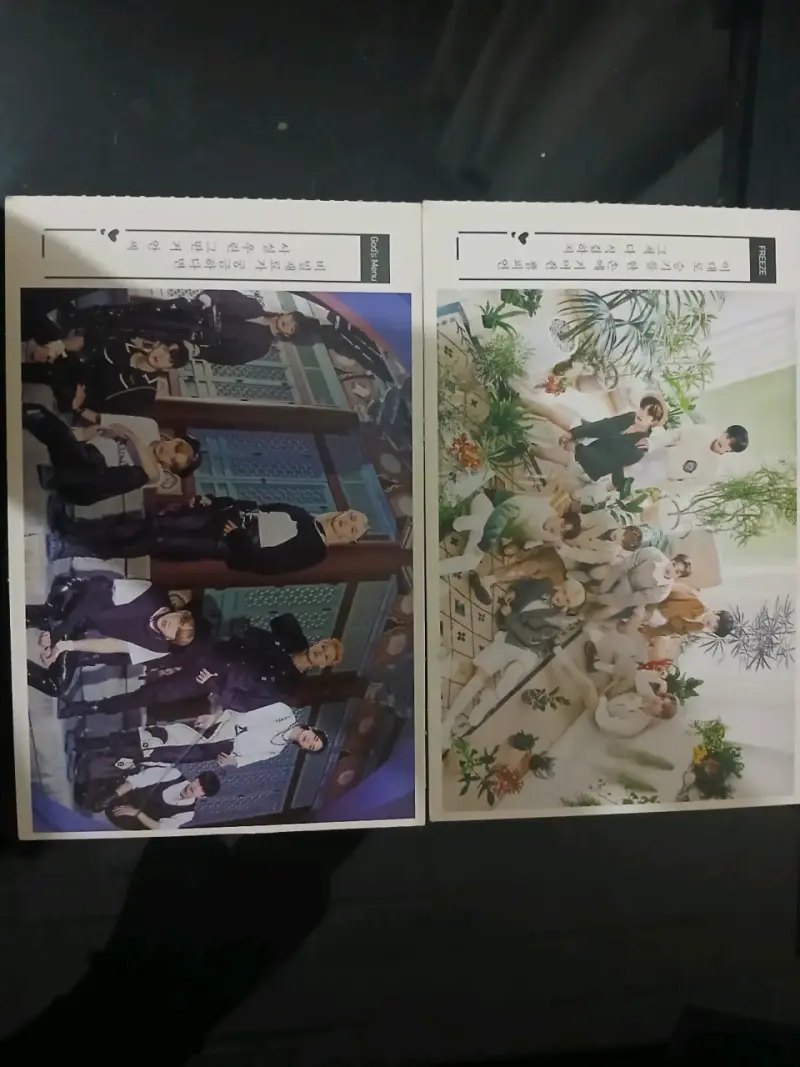 Set de photocards y postales de K-pop - 5