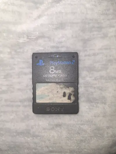 Tarjeta de memoria 8MB para PlayStation 2 - miniatura 1