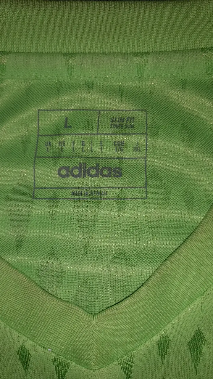 Polera de fútbol verde Adidas Universidad de Chil - 3