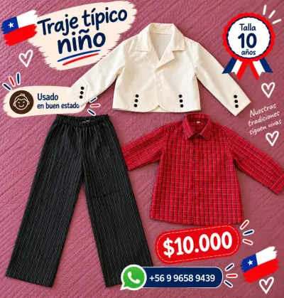 Trajes típico niño - miniatura 1
