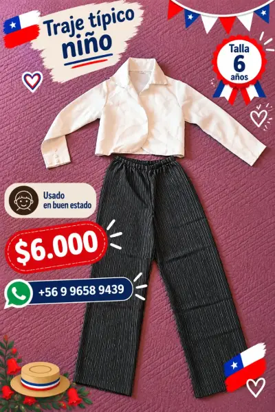 Trajes típico niño - miniatura 5