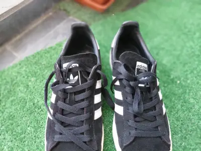 Adidas Campus negras de gamuza - miniatura 2