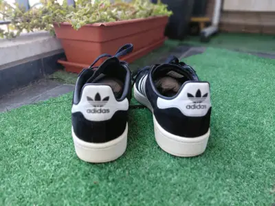 Adidas Campus negras de gamuza - miniatura 3
