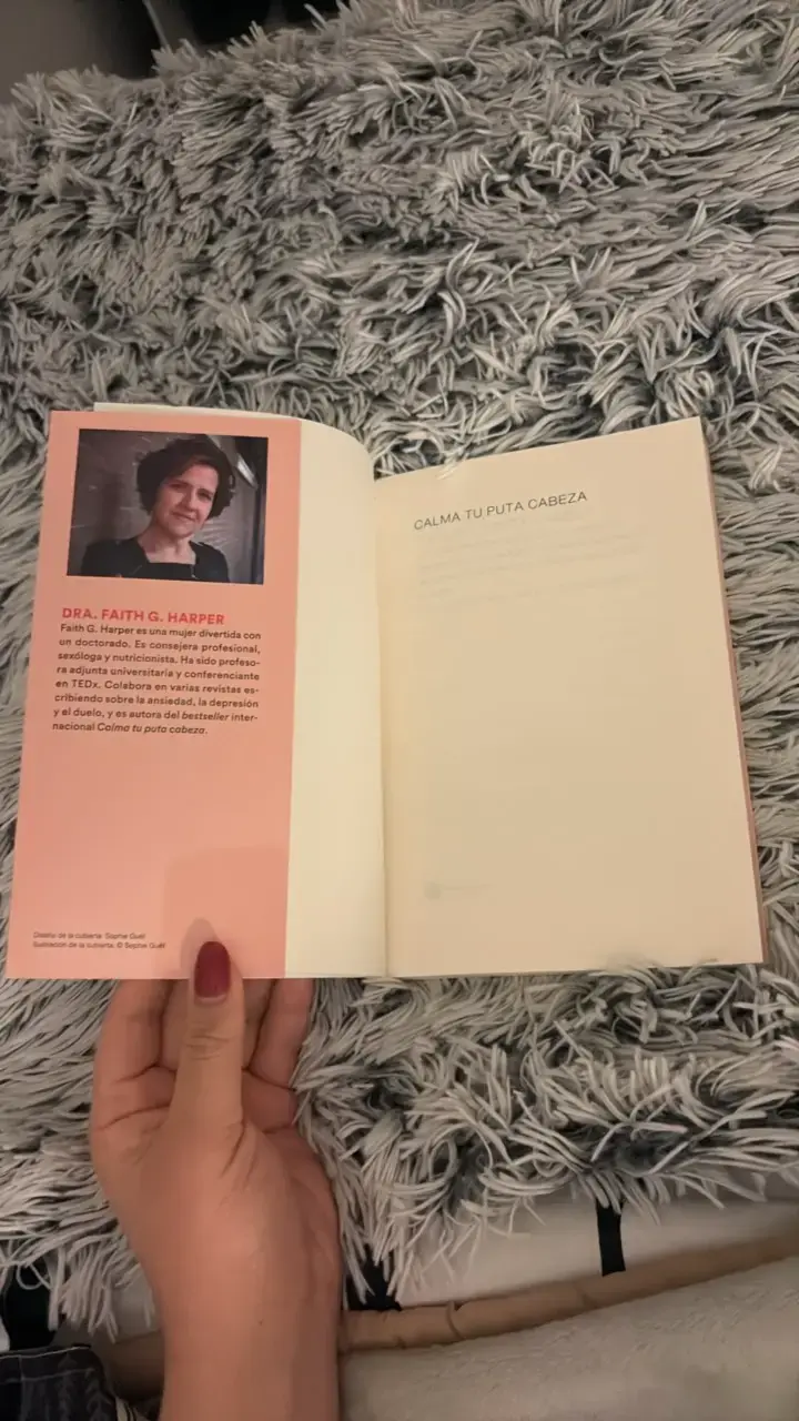 Libro 'Calma tu p*ta cabeza' de Dra. Faith G. Harper - 2