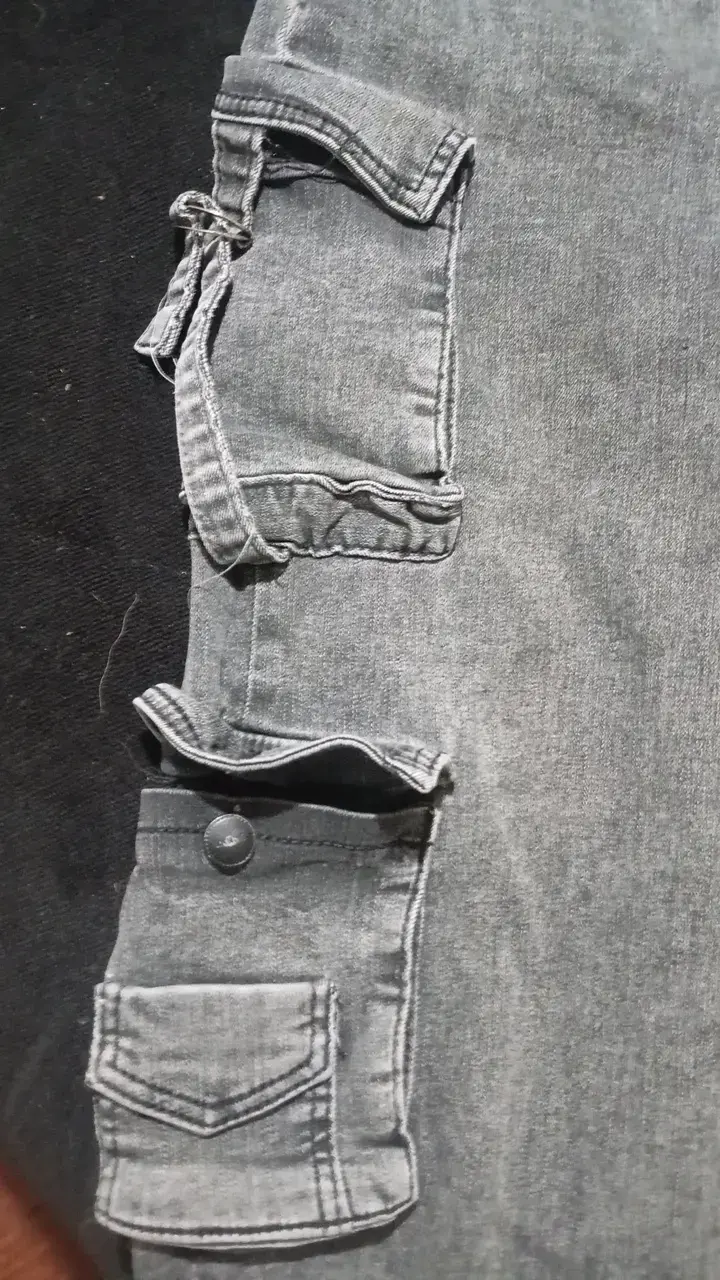 Pantalones cargo grises Jaja & Jeje - 2