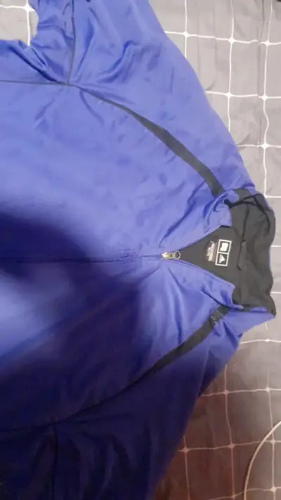 Chaqueta deportiva azul Adidas talla XL - miniatura 1