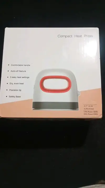Prensa de Calor Compacta con Mango Cómodo - miniatura 1