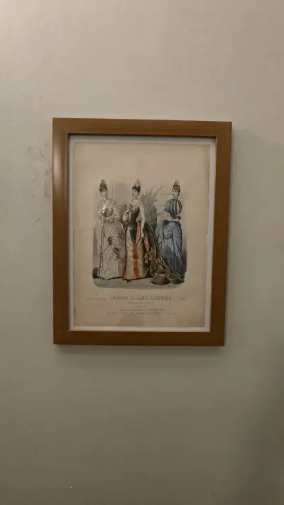 Cuadros con ilustraciones vintage de moda - miniatura 2