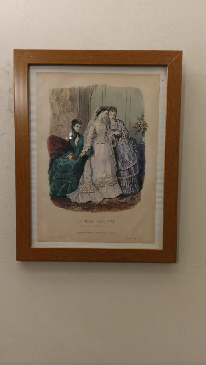 Cuadros con ilustraciones vintage de moda - 3