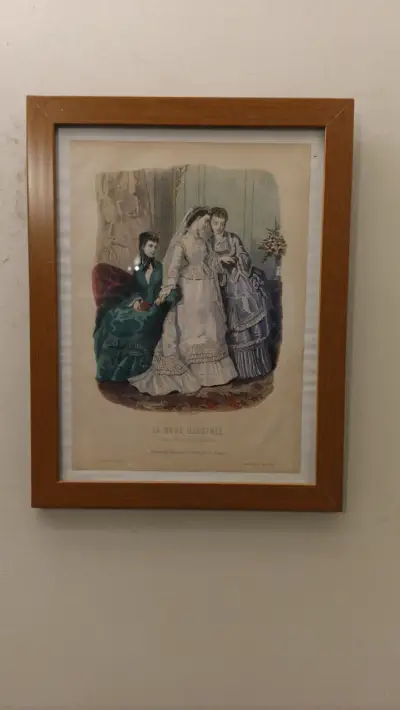 Cuadros con ilustraciones vintage de moda - miniatura 3