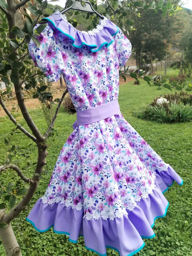 Vestido de china talla 8 - 1
