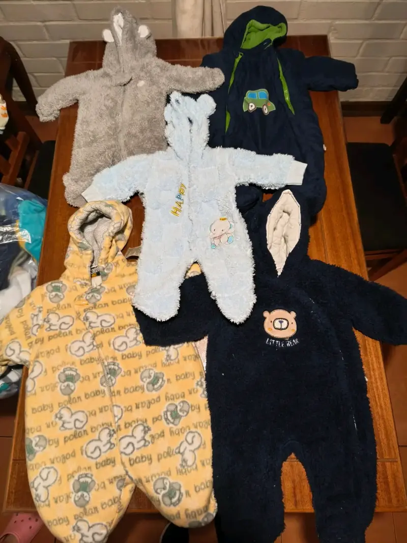 Conjunto de enteritos de invierno para bebé