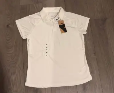 Polera Polo Blanca Diadora para Mujer Talla M - miniatura 2