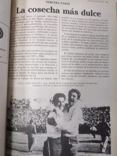 Libro de fútbol La Roja de Todos de Edgardo Marín - miniatura 3