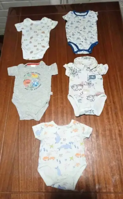Lote de ropa de bebé variada en buen estado - miniatura 3