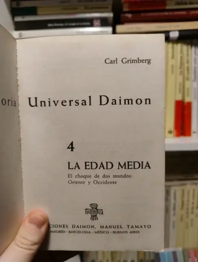Libro Historia Universal La Edad Media Daimon - miniatura 5