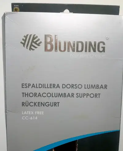 Espaldillera Dorso Lumbar Blunding CC-614 Talla S - miniatura 4