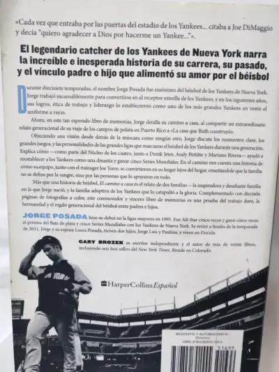 Libro 'El Camino a Casa' de Jorge Posada - miniatura 2