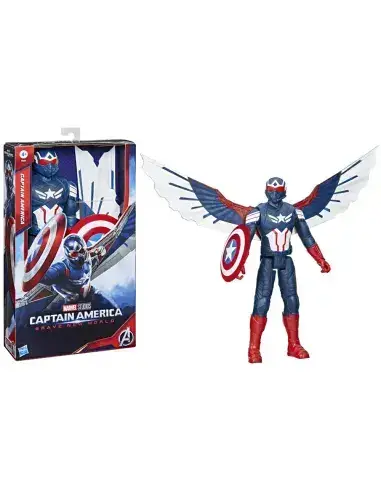Figura de acción Capitán América Brave New World - miniatura 1