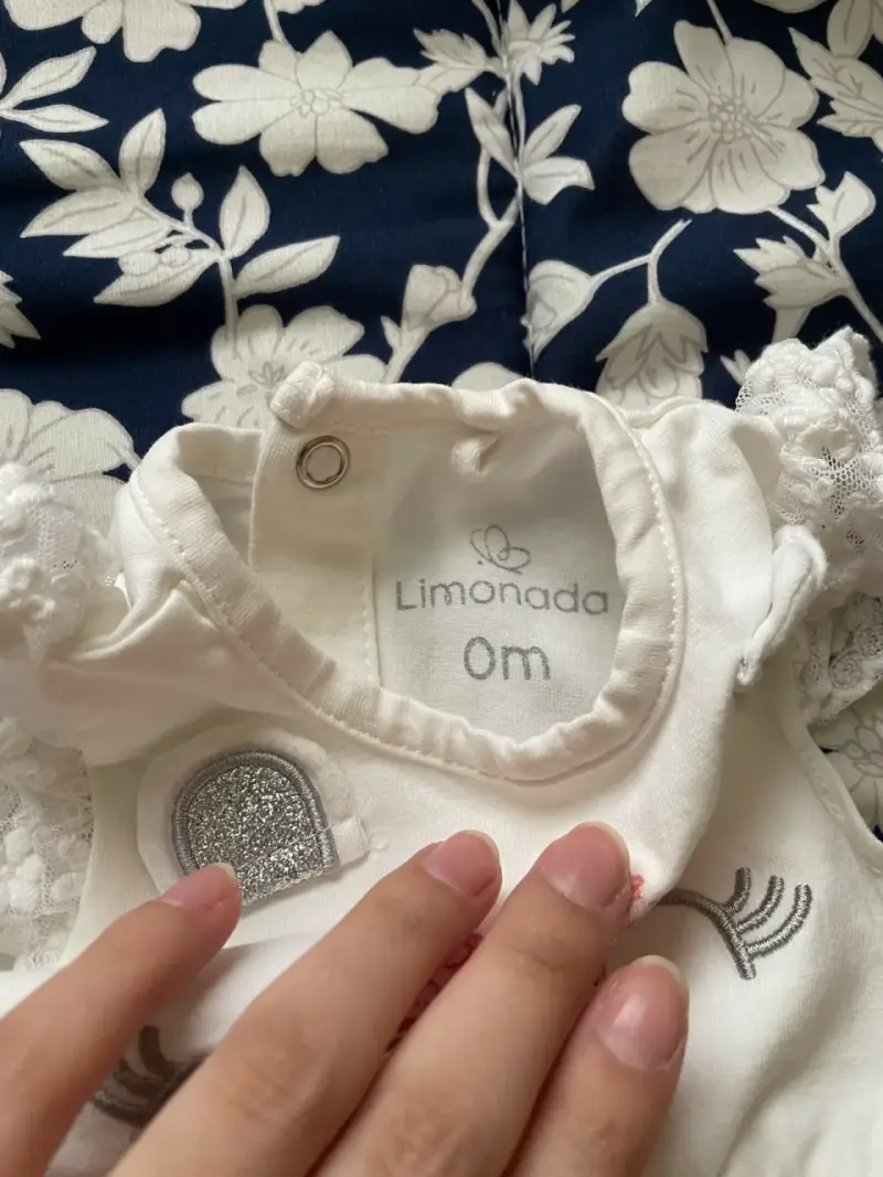 Conjunto de bebé Limonada con vestido y leggings - 2