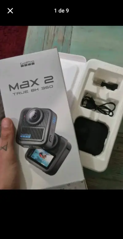 Cámara GoPro Max 2 True 8K 360 - miniatura 1