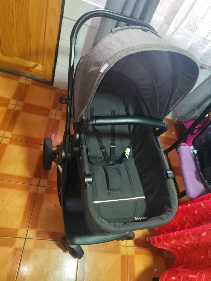 Coche de bebé Bebesit Negro - 1