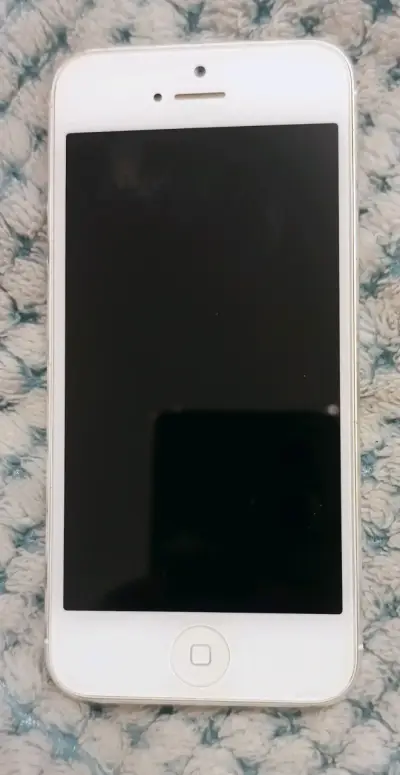 iPhone 5 blanco en buen estado - miniatura 1