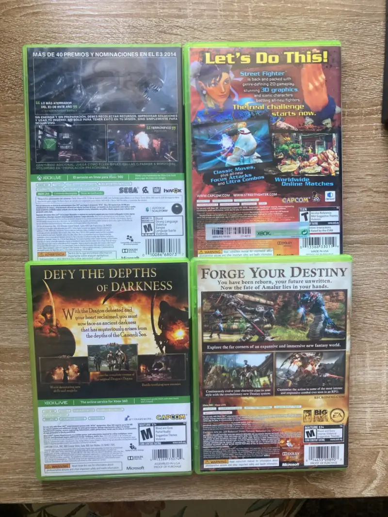 Lote Juegos Xbox 360 (precio x c/u en descripción) - 6