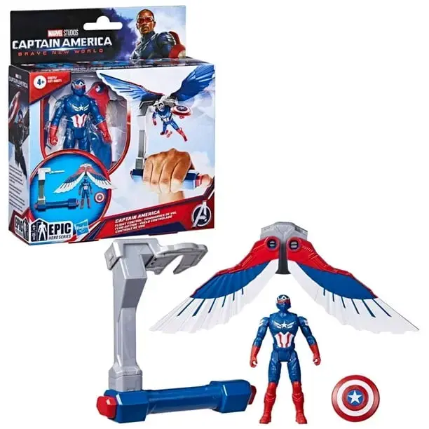 Figura de acción Capitán América con control de vu - 2