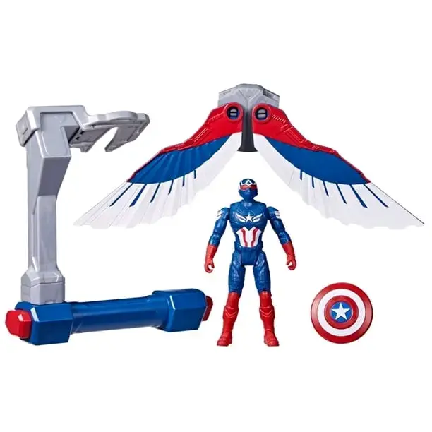 Figura de acción Capitán América con control de vu - 3