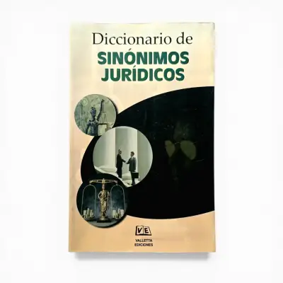 Diccionario de Sinónimos Jurídicos Valletta Ediciones - miniatura 1