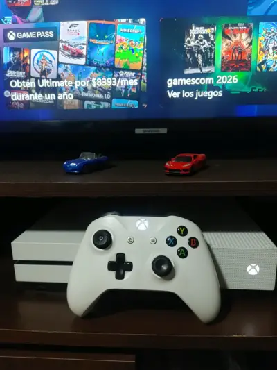Consola Xbox One S con Control Blanco - miniatura 1