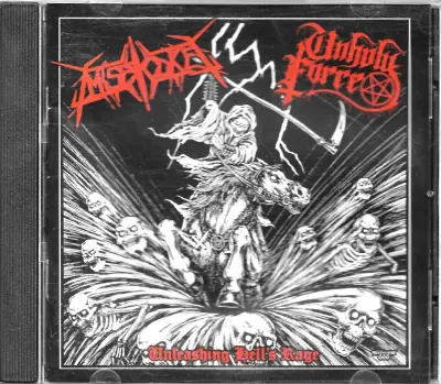 Unholy Force Miserycore ‎– Unleashing Hell's (CD) - miniatura 1