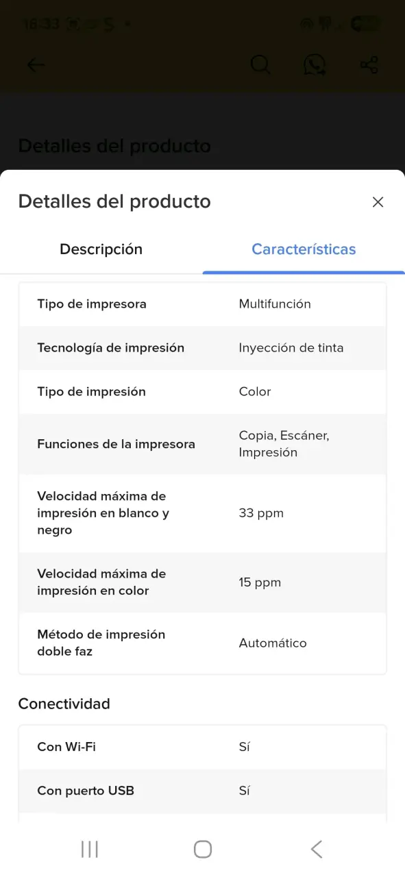 Impresora multifunción Epson EcoTank L4260 WiFi - 3